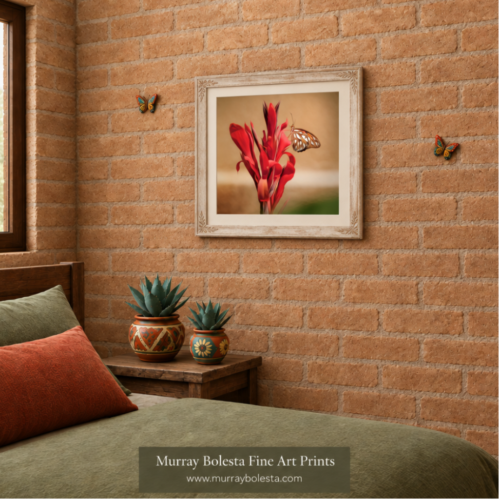 Butterfly artwork by Murray Bolesta