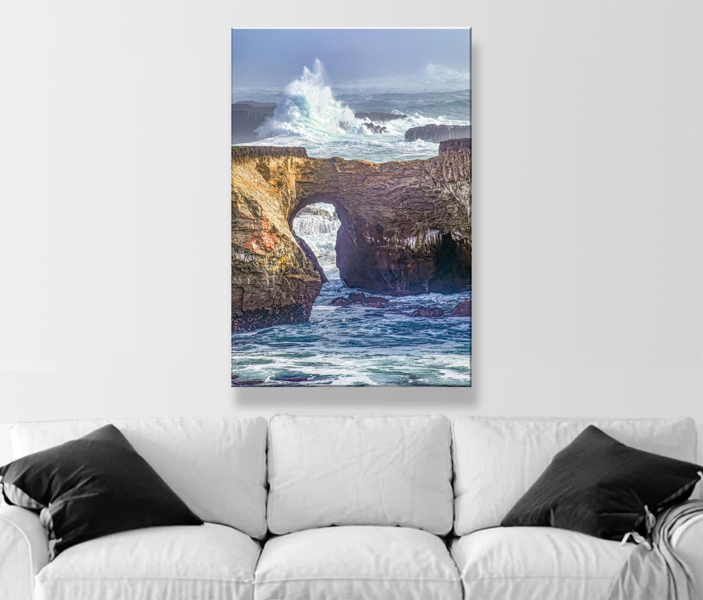 Pacific Ocean Storm Waves – Point Arena Mendocino Coast Wall Art