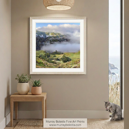 Big Sur Mountains California Coast art print by Murray Bolesta