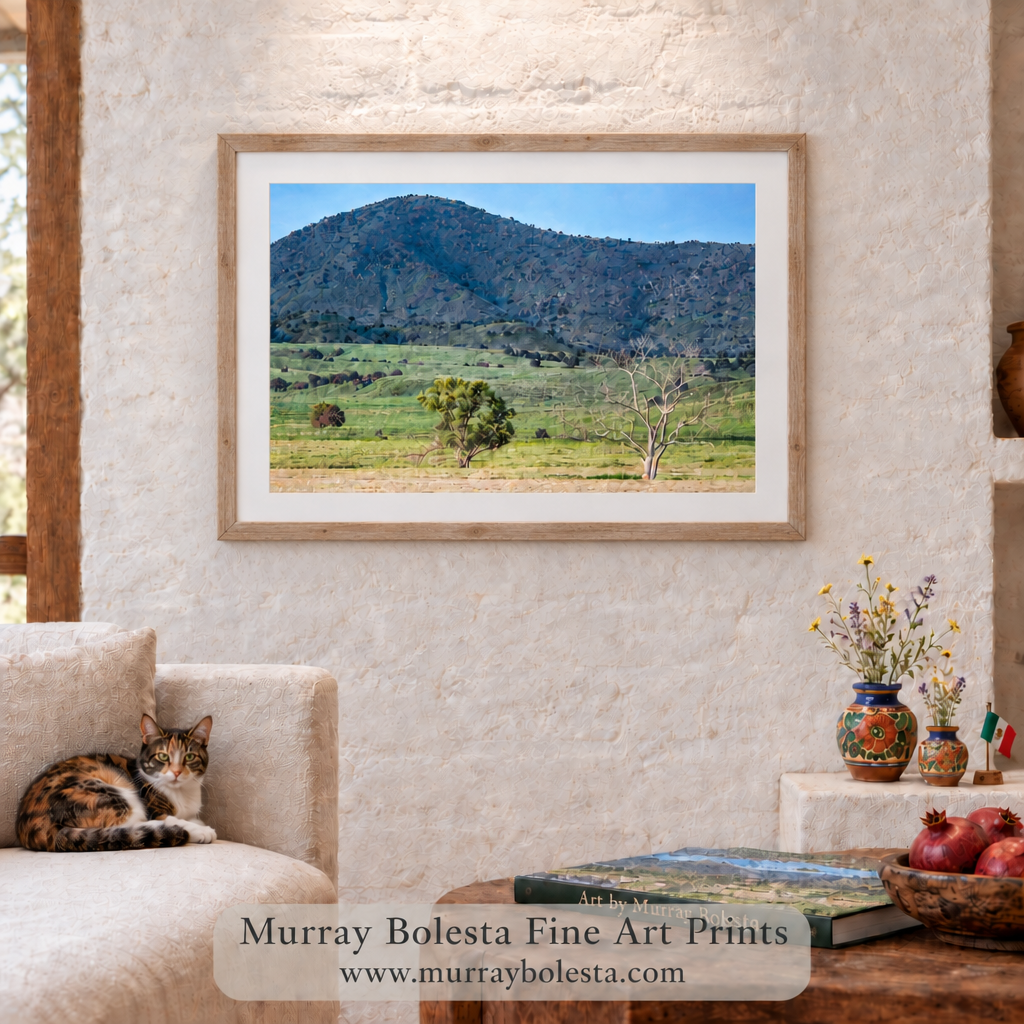Canelo Hills artwork at Mexico border by Murray Bolesta