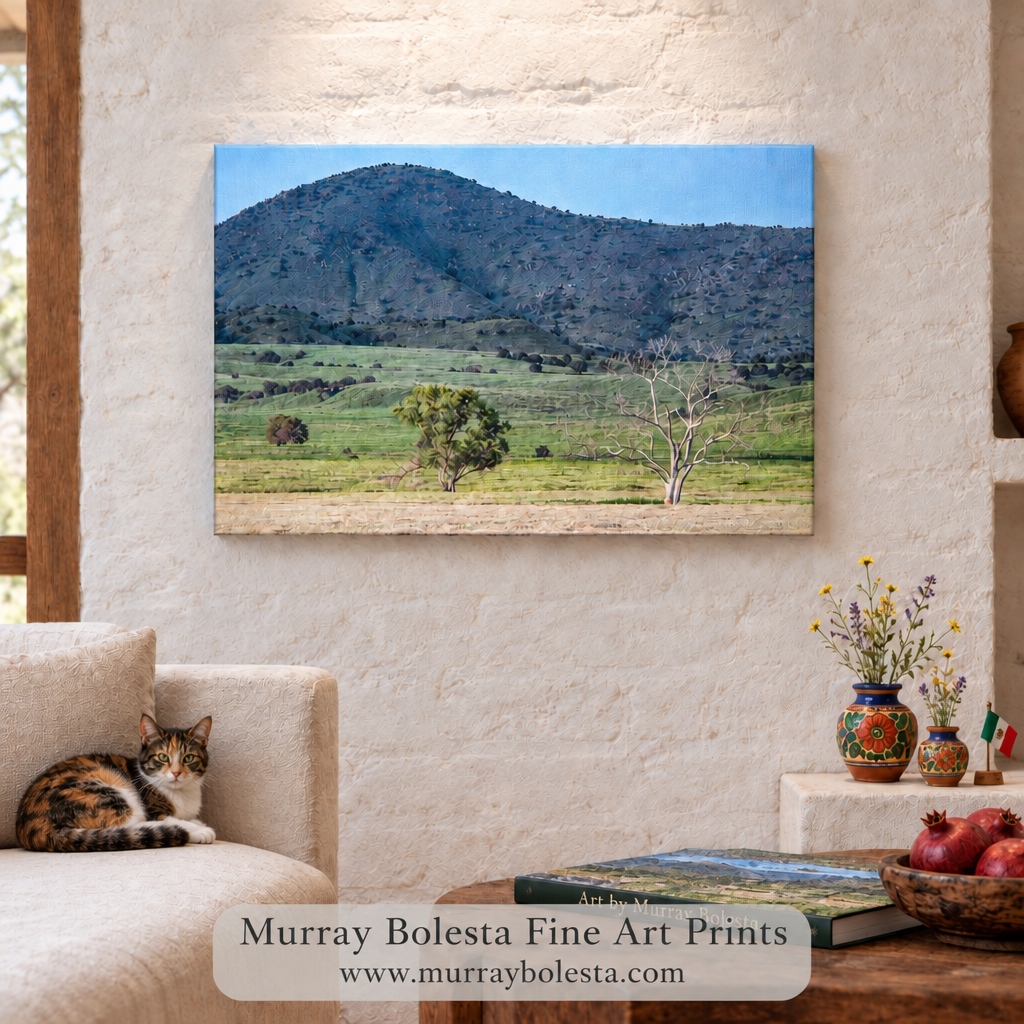 Canelo Hills Arizona landscape art by Murray Bolesta