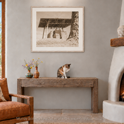 Casa Grande Arizona, art by Murray Bolesta