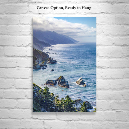 Pacific Coast Home Decor Framed Print at Big Sur California