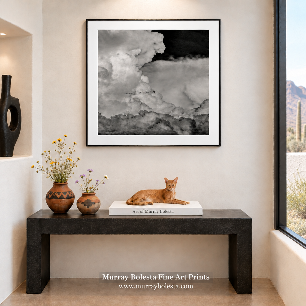 Arizona Monsoon Cloud Art by Murray Bolesta