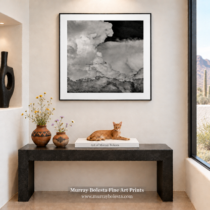 Arizona Monsoon Cloud Art by Murray Bolesta