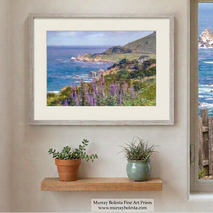 Big Sur California Coast in springtime! Art by Murray Bolesta