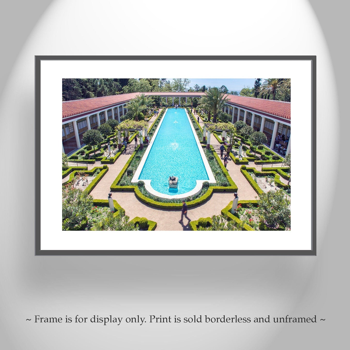 Malibu Getty Villa Museum Art | Framed Wall Decor Print