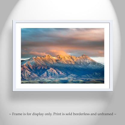 Tucson Santa Rita Mountains Wall Art with Madera Canyon