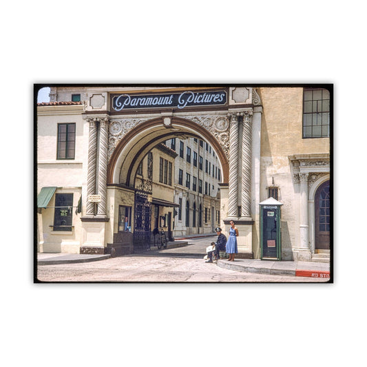 Historic Hollywood Art – Paramount Studios at Bronson Gate