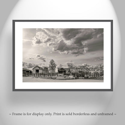 Empire Ranch Arizona Wall Art – Vintage Western Ranch Artwork Set