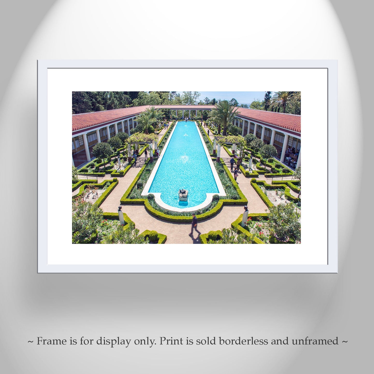 Malibu Getty Villa Museum Art | Framed Wall Decor Print