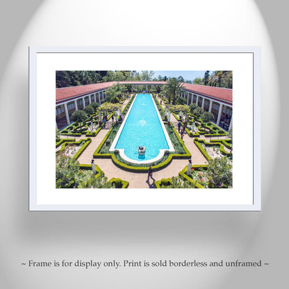 Malibu Getty Villa Museum Art | Framed Wall Decor Print
