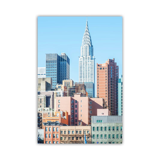 New York City Chrysler Building Architecture Art | NYC Wall Decor Gift