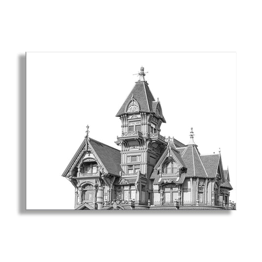 Carson Mansion Eureka Photo – Victorian Fine Art Wall Print