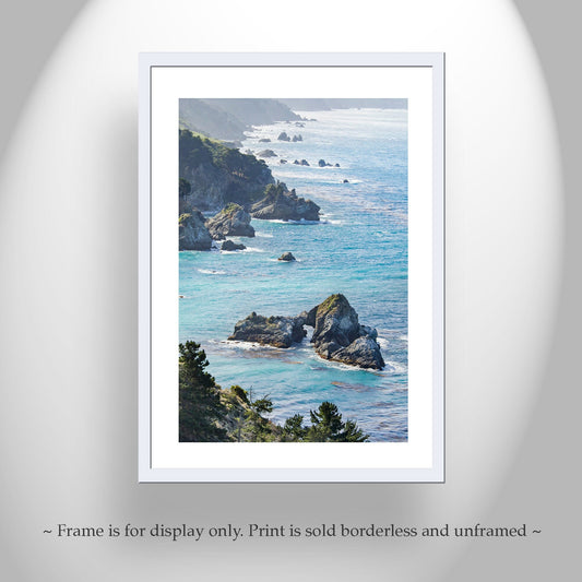 Big Sur Pacific Coast Highway Art Print | California Seacoast Picture Gift
