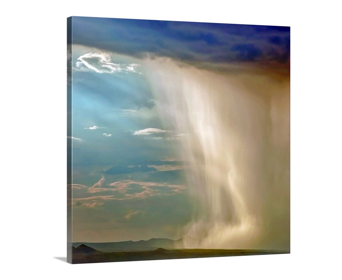 Southwestern Desert Storm Art – Tucson Landscape Art