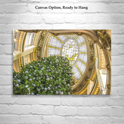 San Francisco City of Paris Glass Dome | Neiman Marcus Christmas Art