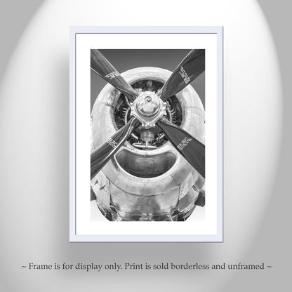 Vintage B29 Superfortress Wall Art – WWII Bomber Photo Print