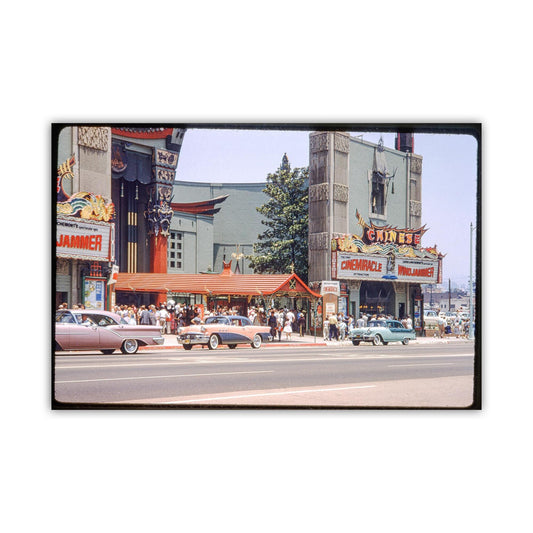Vintage Mid-century Hollywood Photo at Grauman's Chinese Theater