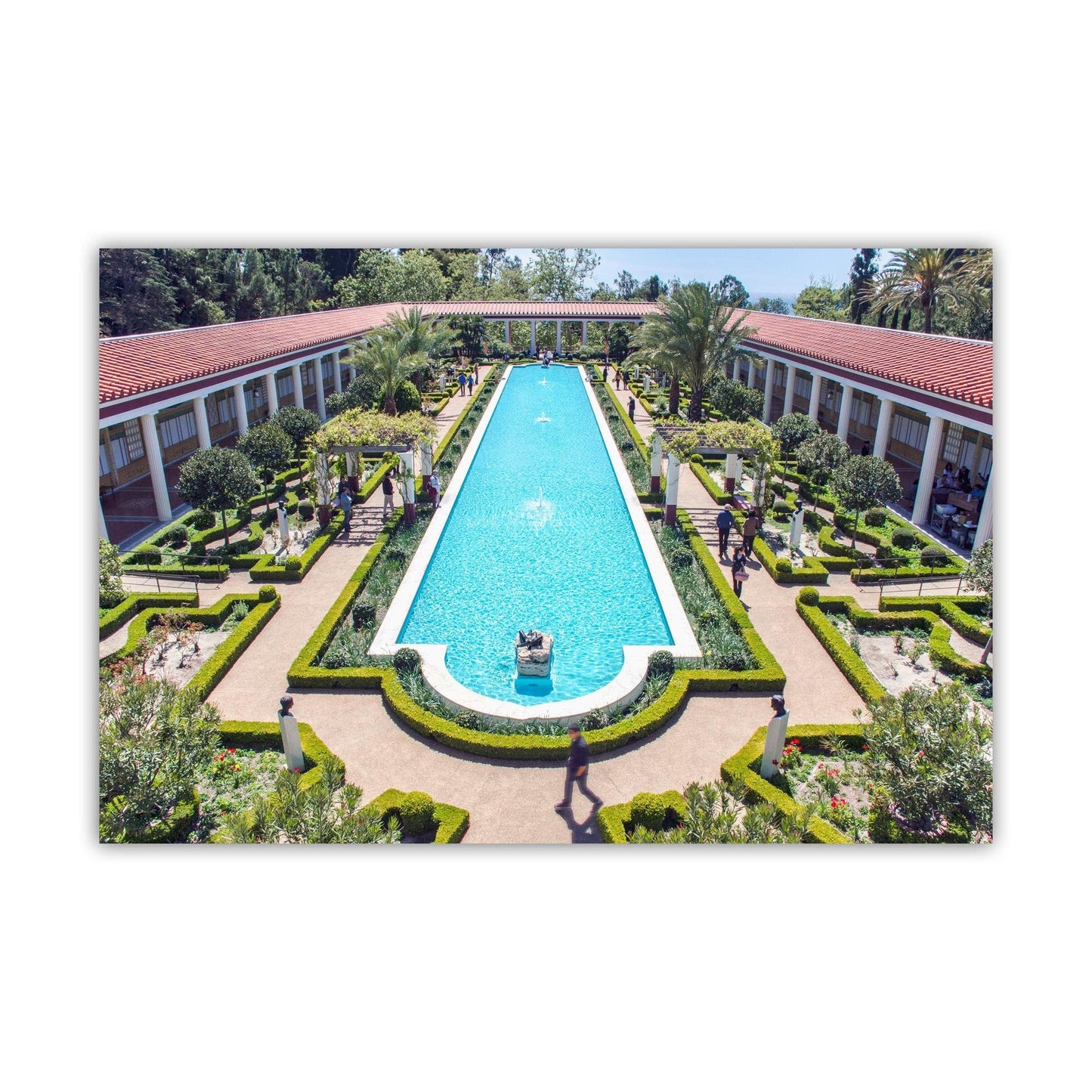 Malibu Getty Villa Museum Art | Framed Wall Decor Print