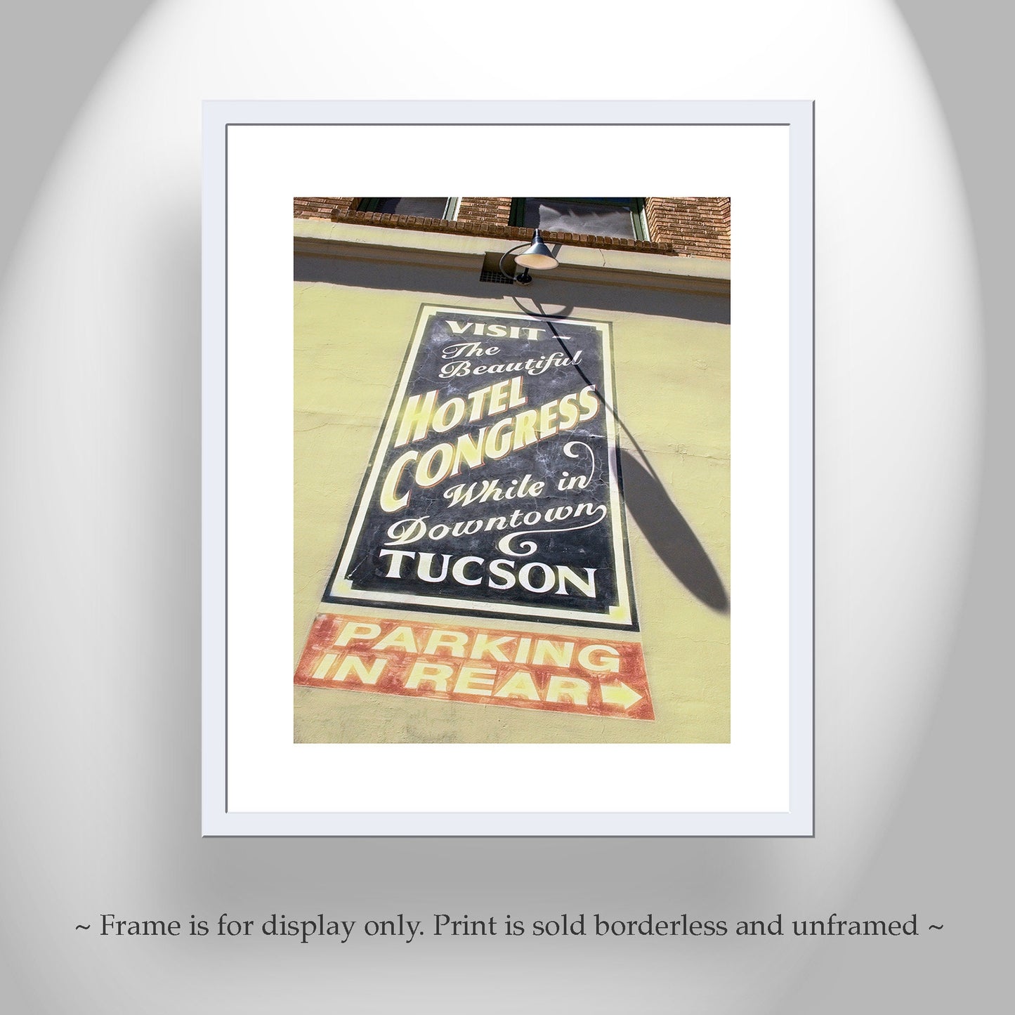 Hotel Congress Tucson Arizona Art Print as Wall Decor