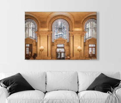 New York Public Library Art Wall Art Print