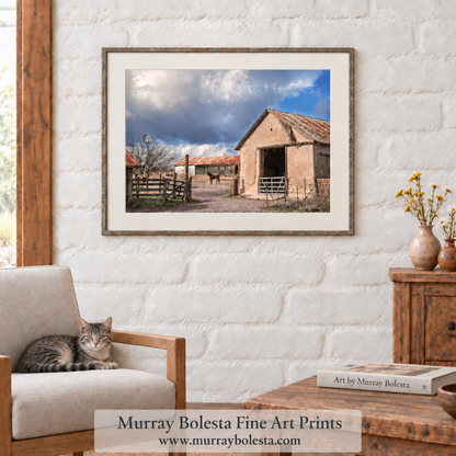 Empire Ranch Corral by Murray Bolesta