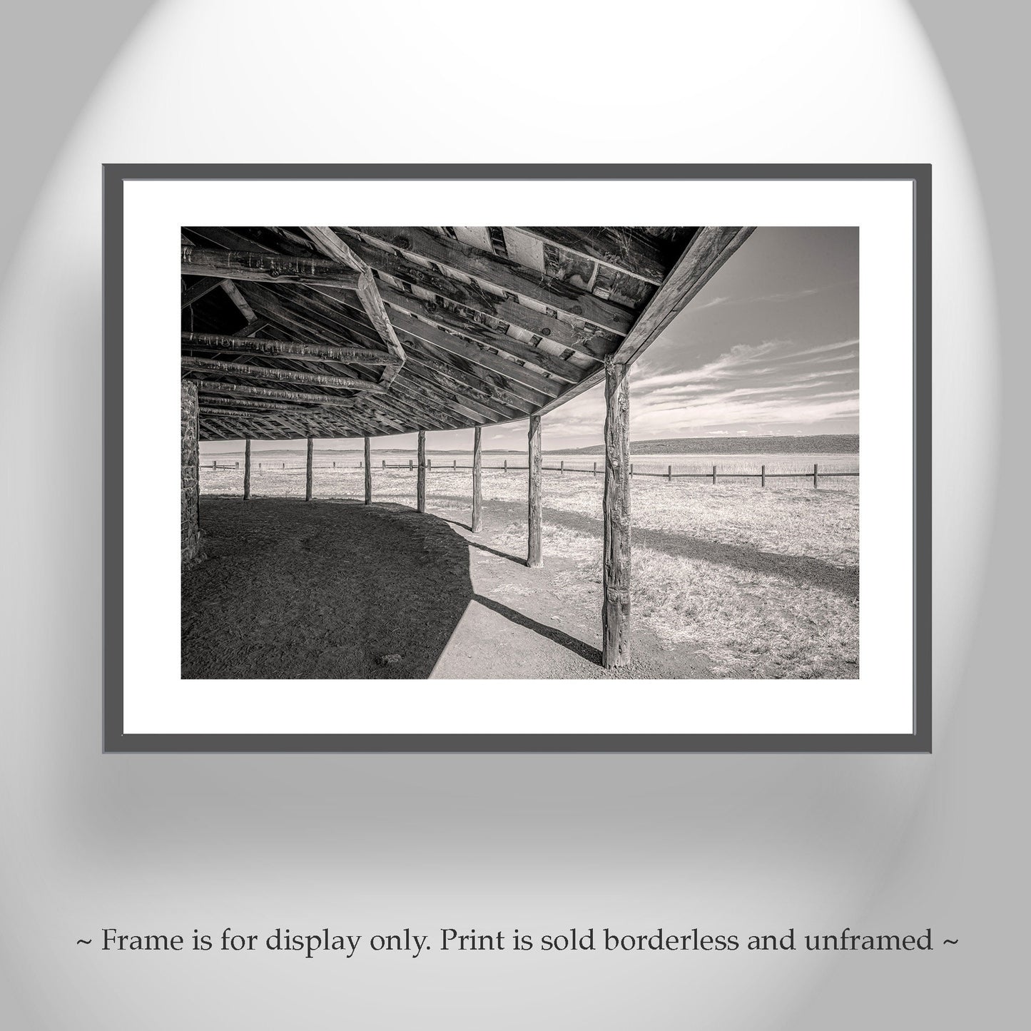 Round Barn Oregon Ranch Art Prints | Set of 4 | Pete French Burns OR