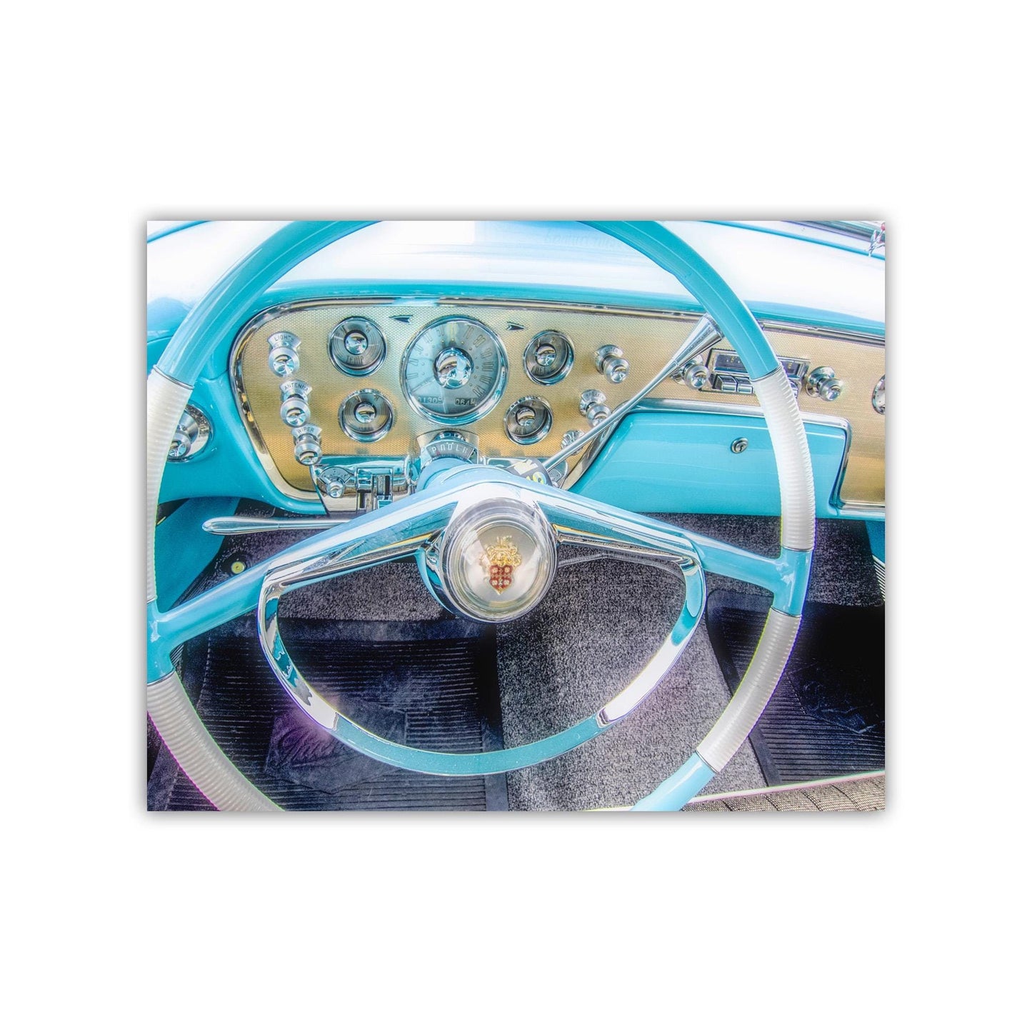 Packard Automobile Fine Art Print as Car Decor for Home or Garage
