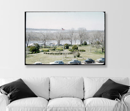 Memphis Park Mississippi River Vintage Photo Print  – Historic Wall Art | Tennessee Retro Wall Décor | Memphis Gift