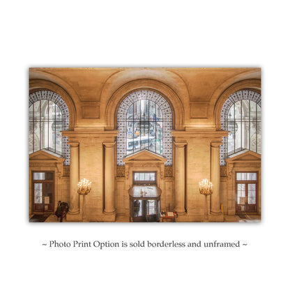 New York Public Library Art Wall Art Print