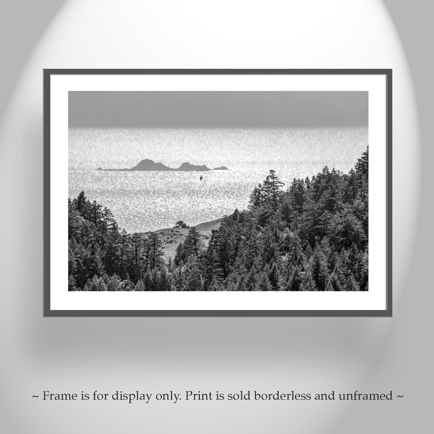 Ocean Artwork at Marin County | Mt Tamalpais with Farallon Islands