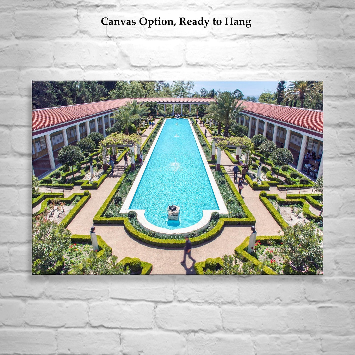 Malibu Getty Villa Museum Art | Framed Wall Decor Print