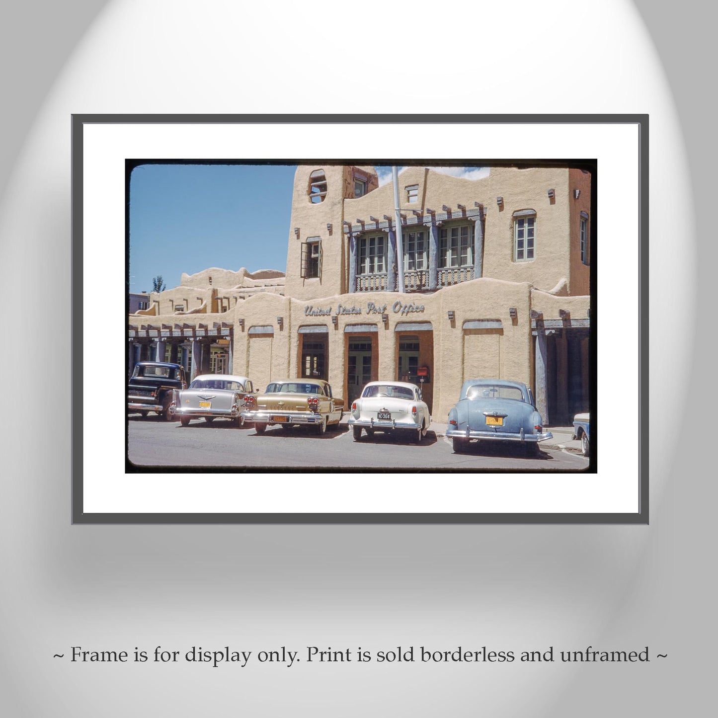Old Santa Fe New Mexico Post Office Photography Art Print