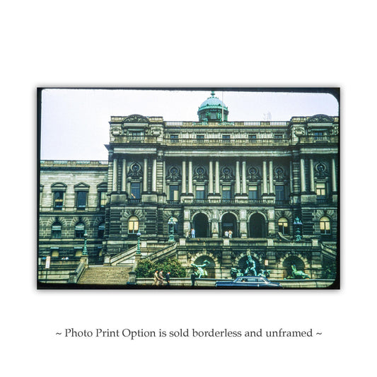 Vintage Washington DC Photograph of Library of Congress