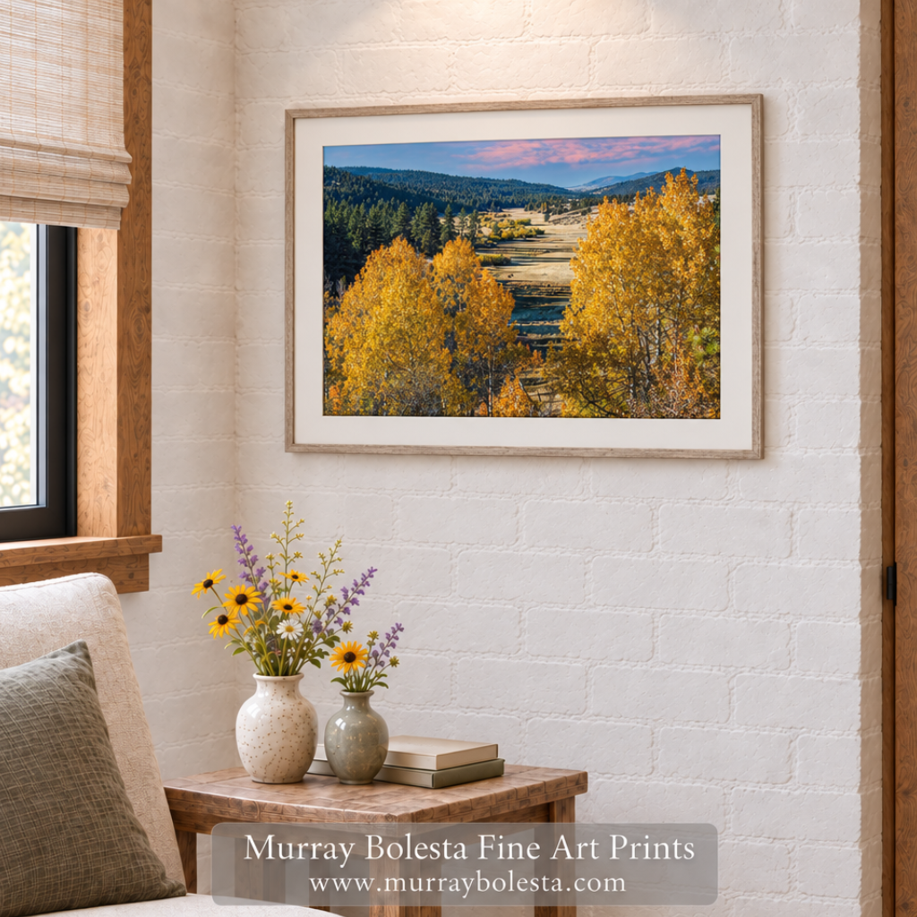 Fall NE California Ranch Art Lassen County by Murray Bolesta