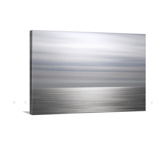Ocean Abstract Art Print – Blue Gray Contemporary Coastal Wall Decor