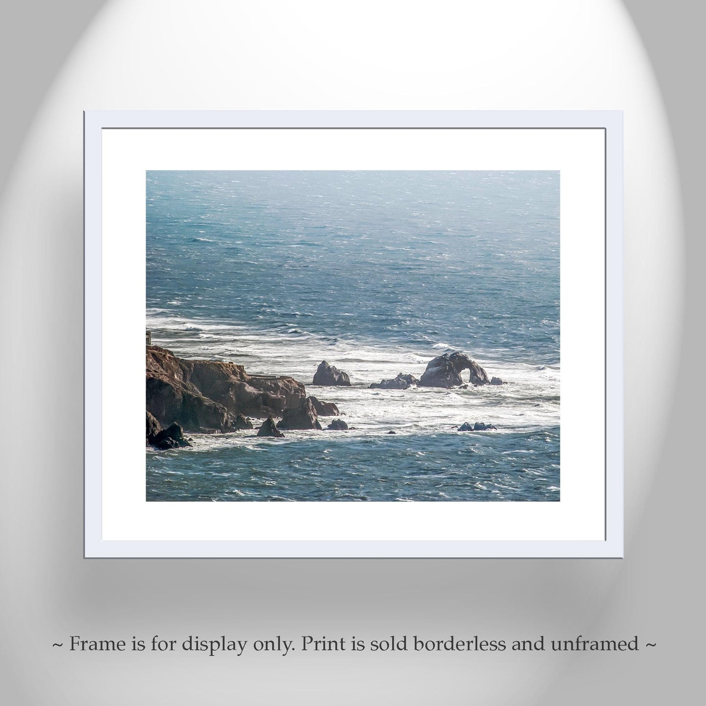 Seal Rocks Ocean Print, San Francisco Seacoast Wall Art