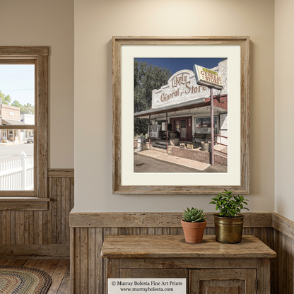 General Store art print at Likely California, Main Street America by Murray Bolesta