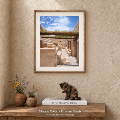 Tumacacori Mission Granary, art by Murray Bolesta