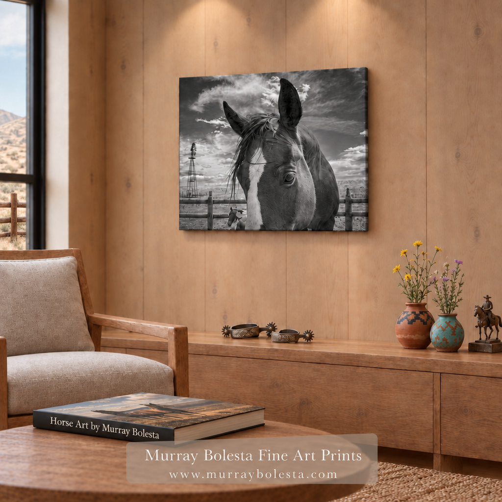 Horse art photograph from San Rafael Valley arizona by Murray Bolesta