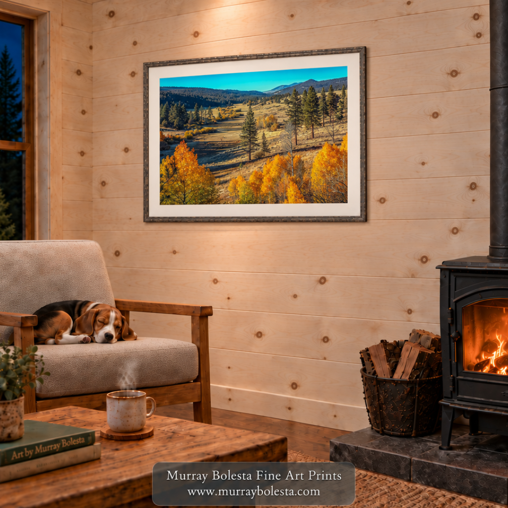 Lassen County Autumn Aspen by Murray Bolesta