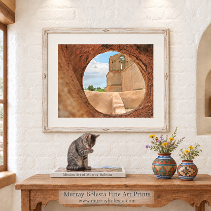 Mission artwork of Tumacacori Arizona by Murray Bolesta