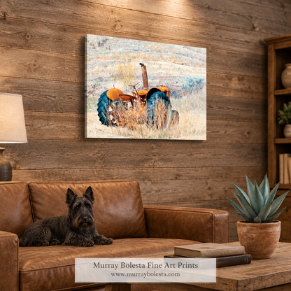 Nogales tractor canvas by Murray Bolesta Fine Art Prints!
