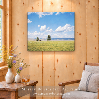 Northern California ranch artwork in Lassen County by Murray Bolesta