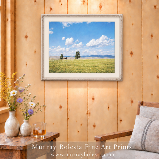 Northern California ranch artwork by Murray Bolesta