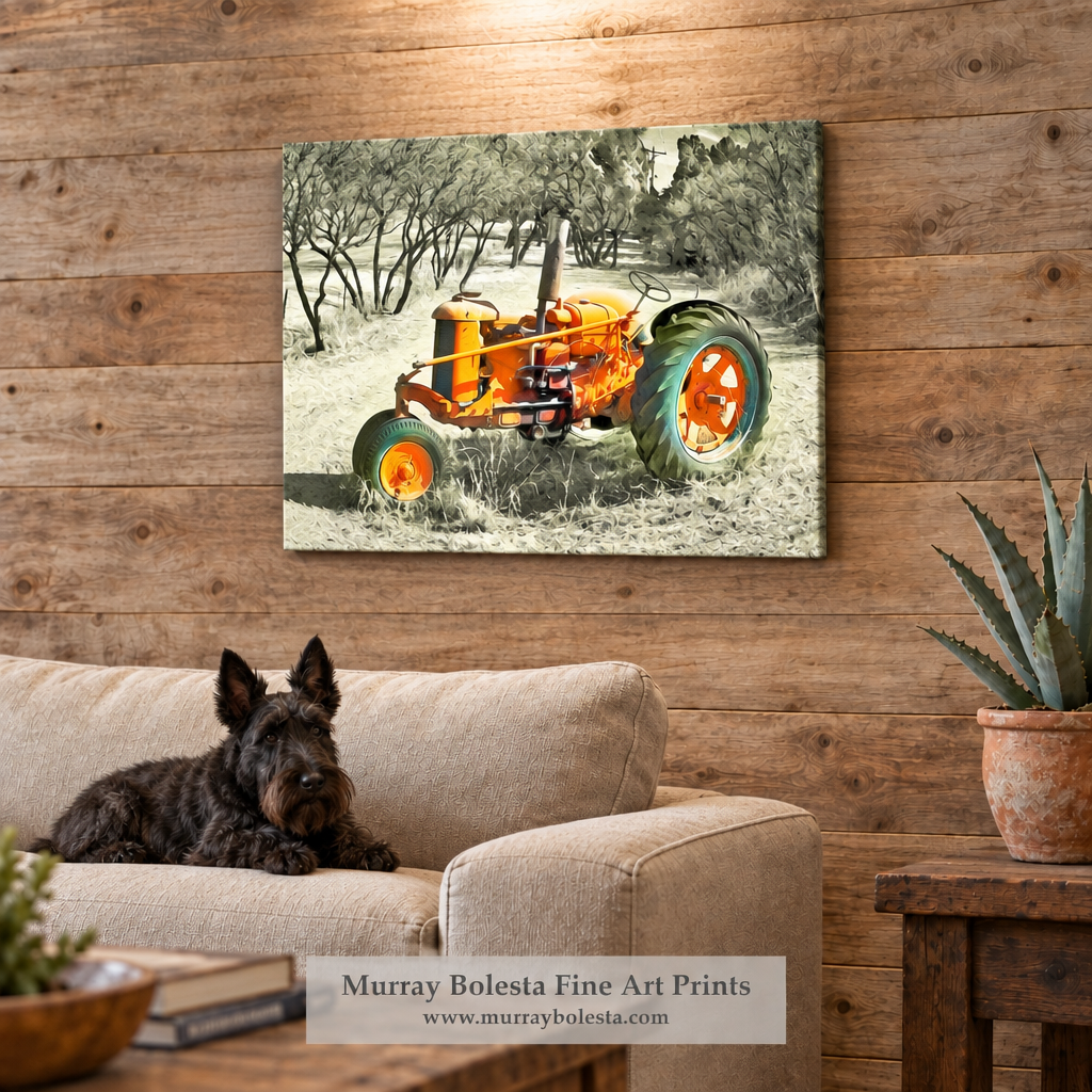 Tractor art in Nogales Arizona by Murray Bolesta!