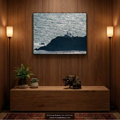 Point Bonita Lighthouse San Francisco, art print by Murray Bolesta