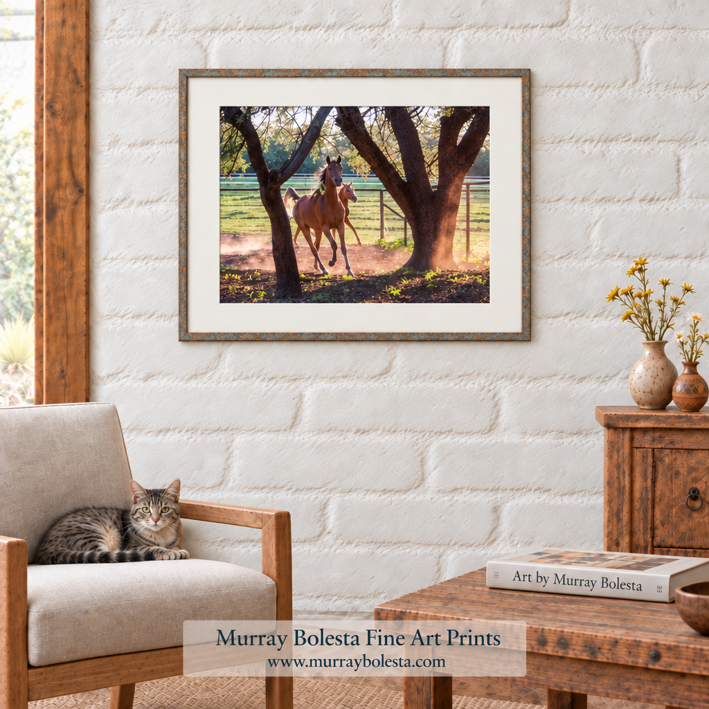 Prancing-horses by Murray Bolesta!