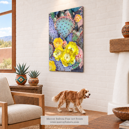 Santa Rita prickly pear artwork by Murray Bolesta.